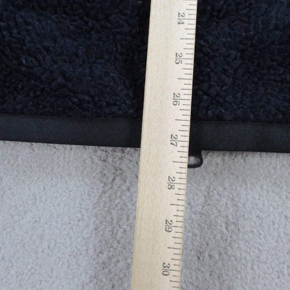 Canada Goose Kelowna Fleece Jacket Mens Medium Navy Blue Sherpa Pile NWOT Coat - Picture 12 of 13